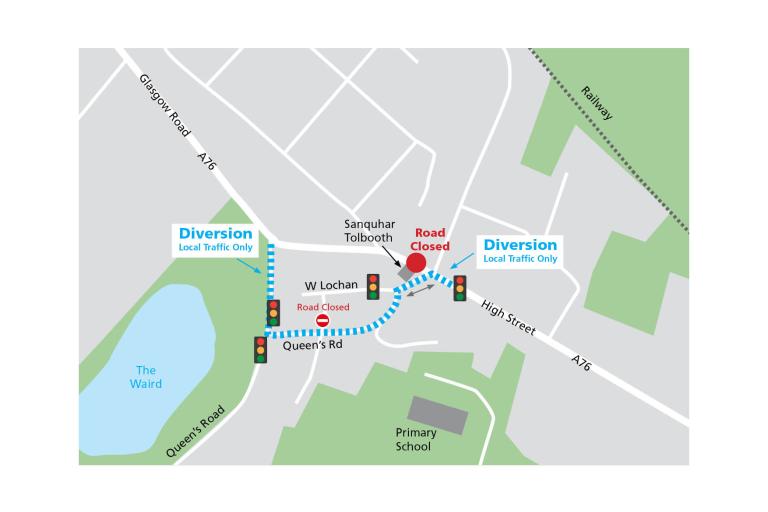 Sanquhar local access route