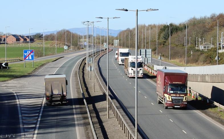 A75 Gretna to Dumfries