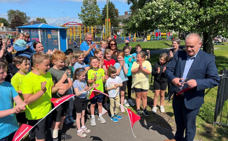 Gretna Inclusive Play Park Opens