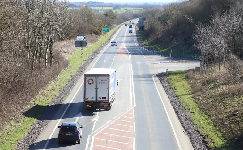 A75 Dumfries to Gretna