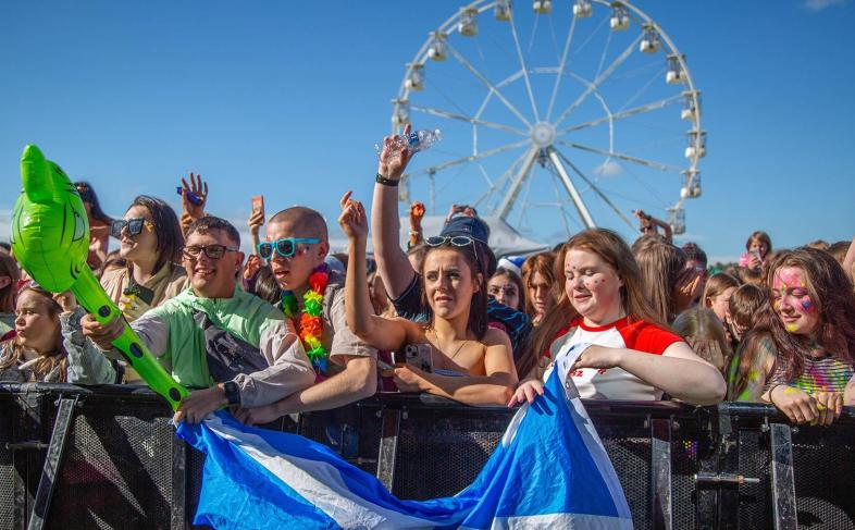 People enjoying Youth Beatz 2025