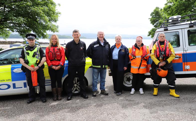 Staff from a range of agencies and rescue services meet to discuss drowning prevention.