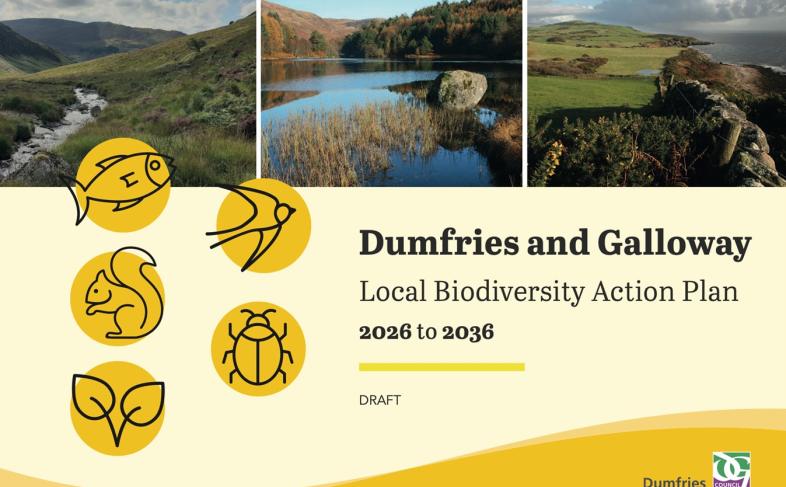 Draft Local Biodiversity Action Plan cover