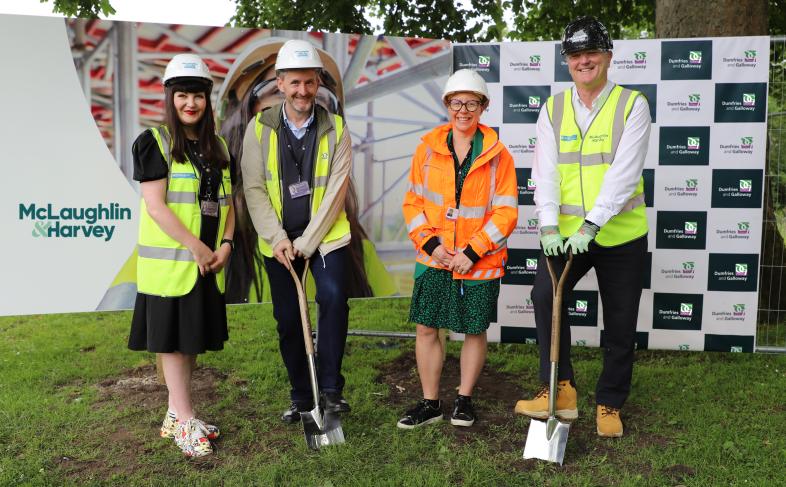 Whitesands Project ground breaking ceremony