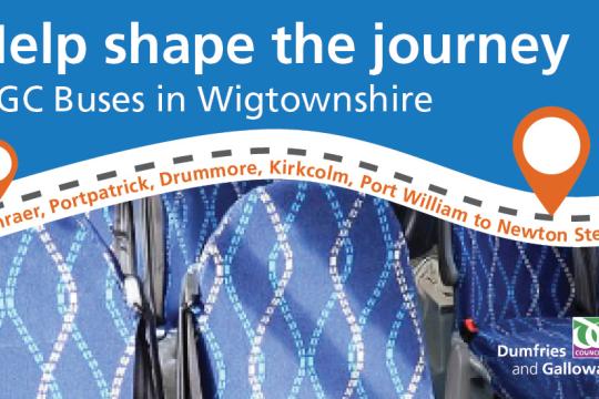 Help Shape the Journey DGC Buses in Wigtownshire