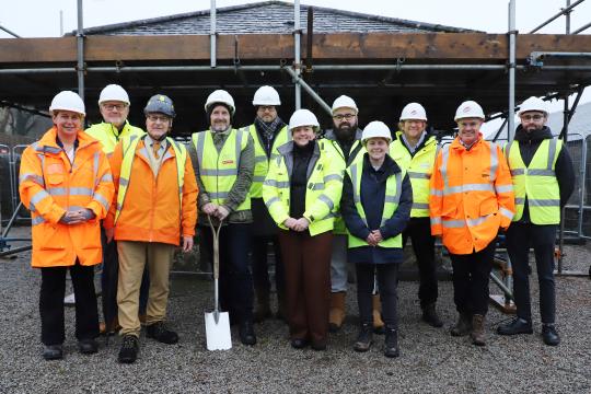 Official start of construction for multi-modal transport hubs