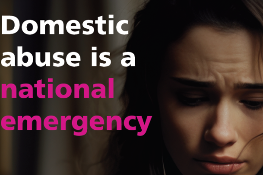 Domestic abuse is a national emergency.
