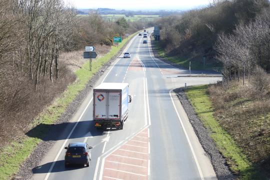 A75 Dumfries to Gretna