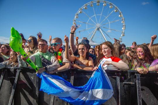 People enjoying Youth Beatz 2025