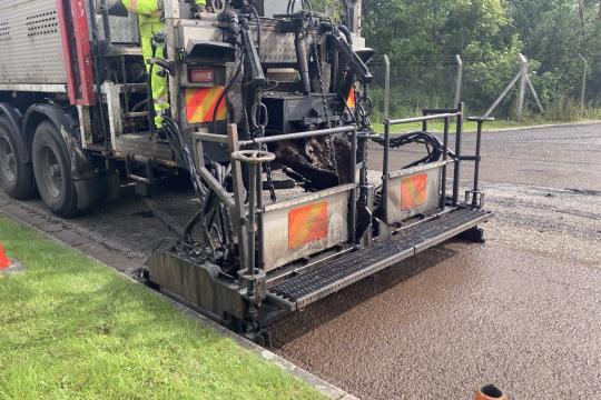 Road surfacing
