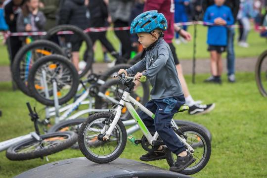 Sports zone bike activities