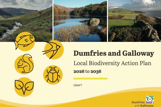 Draft Local Biodiversity Action Plan cover