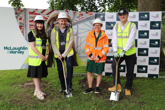 Whitesands Project ground breaking ceremony