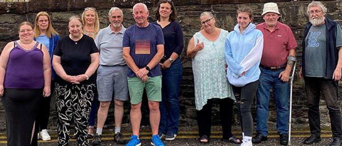 The members of the Tackling Poverty Reference Group
